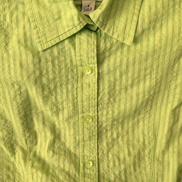 Talbots Petite Small Button Up Top EUC - Picture 3 of 5